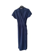 TU Size 6 Navy Blue  Linen