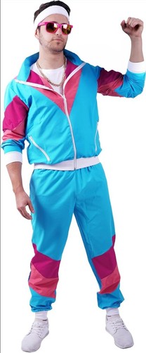 Mens 80s costume retro - 80s, height