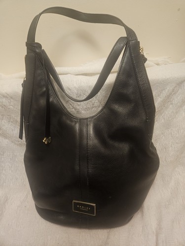 Radley black real leather - black,