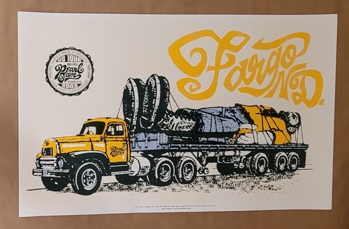 Pearl jam poster fargo 2003 - jam,