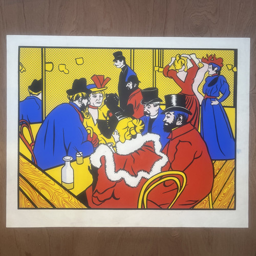 Roy lichtenstein style french - roy,