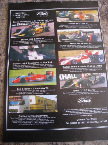 Historic formula one racing - historic,