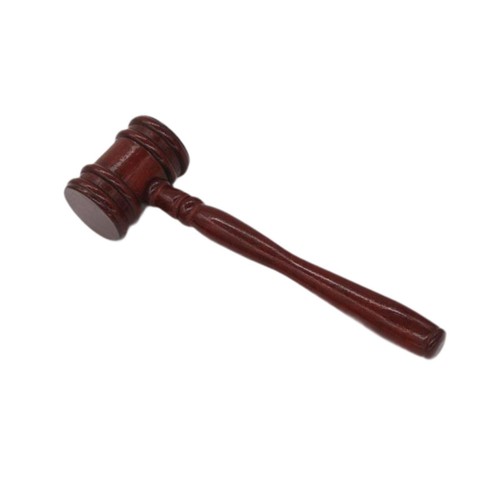 Wooden judge gavel accessories - wooden,