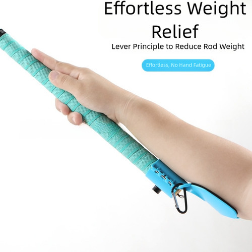 Portable fishing rod arm - rod,