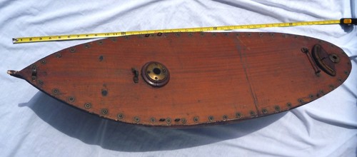Large pond yacht wooden - 38”,