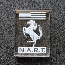 Crystal NART Ferrari Badge