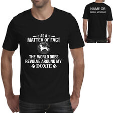 Doxie T-Shirt The World Revolves Around Gift trainer