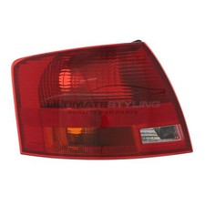 Audi A4 Rear Light 2004-2008 Avant Outer Wing Tail Lamp Back Lens Passenger Side