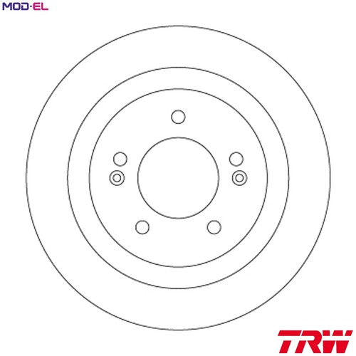 Brake disc df6367 for - brake,