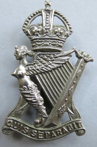 Military cap badge royal - w/m,