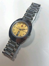 Nice Vintage RADO Diastar Automatic Diamond Dial Tungsten Watch Faceted Crystal