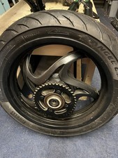 Sym Wolf 2012 Used Rear Wheel With Brand New Pirelli Tyre