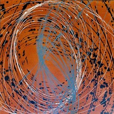 Large Jackson Polllock Style