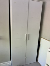 Ikea White Double Wardrobe