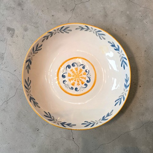 Vintage large ceramic bowl - large,
