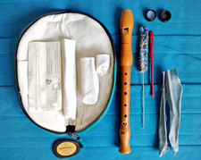 Mollenhauer 1042 student soprano recorder PRELOVED pearwood baroque double hole