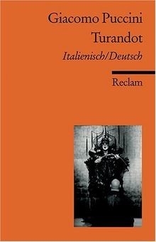 Turandot italienisch deutsch - turandot., italienisch/deutsch