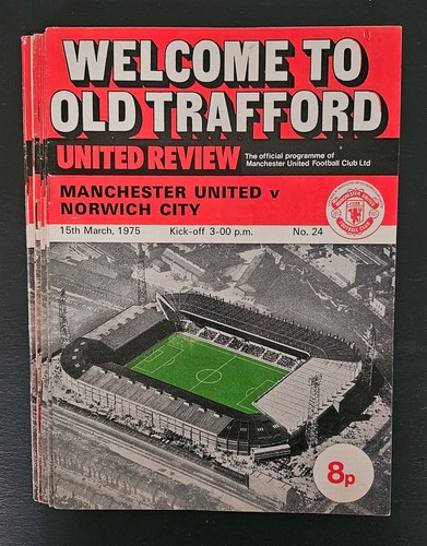 Manchester united 1974 1975 - manchester,