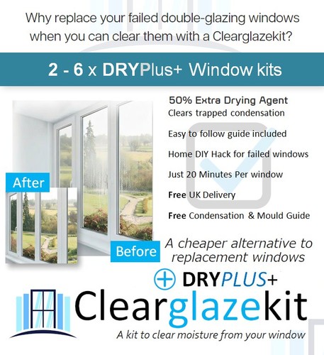Failed double glazing - failed,