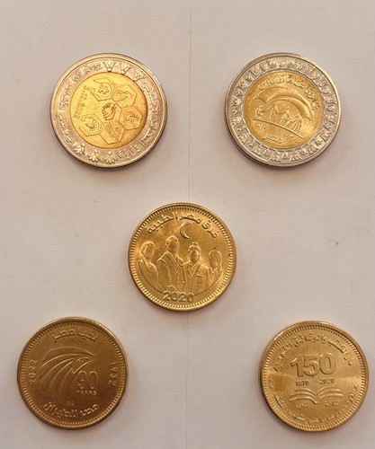 Memorial egyptian pound coin - memorial,