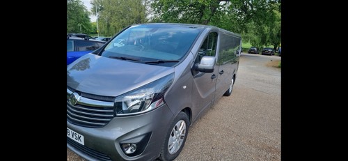 Vauxhall vivaro 2018 grey lwb - vivaro,