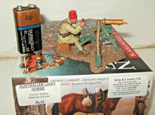 King & Country, AL12, Australian Light Horse Range, Turkish Machine Gunner, 1:30