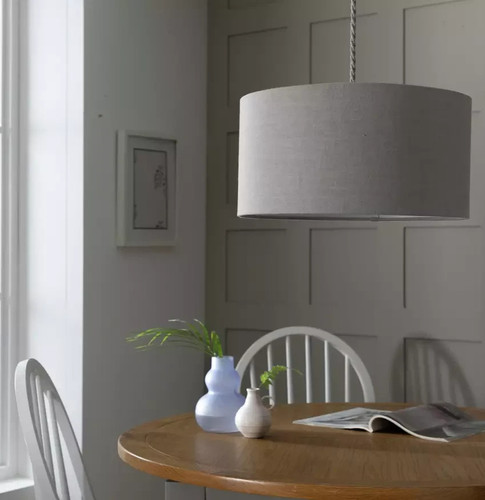 Habitat lampshade grey linen - lampshade,
