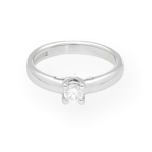 Palladium 950 33ct diamond - palladium, 0.33ct