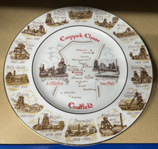 VINTAGE CANNOCK CHASE COALFIELD MINING PLATE
