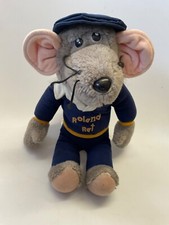 VINTAGE HASBRO 1983 BREAKFAST TV ROLAND RAT SUPERSTAR SOFT TOY (1)
