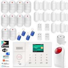 A40 WIFI 4G Internet TUYA APP Wireless Wired Home Security Burglar Alarm System
