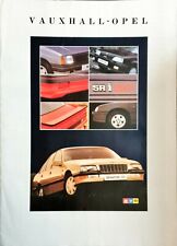 Vauxhall Opel Range Brochure 1987