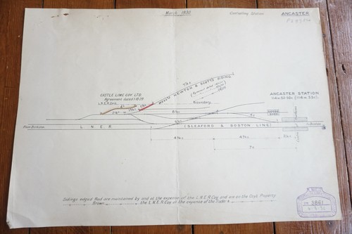 1930 gnr ancaster station - 1930,