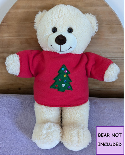Red fleece jumper - /sweater, for