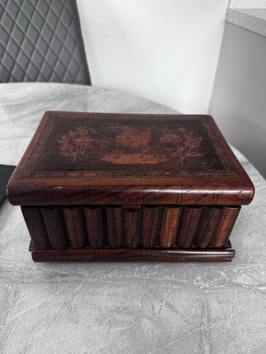 Sorrento ware puzzle - puzzle, box