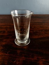 Vintage Plain Glass Measuring