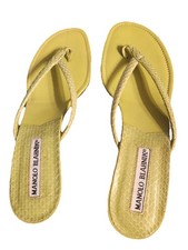 Manolo Blahnik Stunning Lime