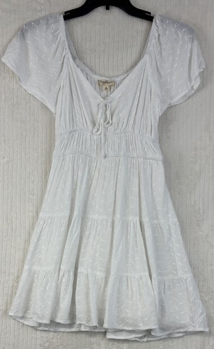 Rewind women white eyelet - white,