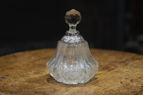 Edwardian cut glass sterling - edwardian,