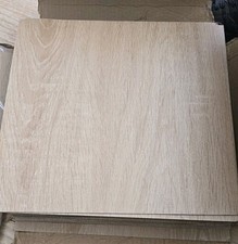 20x Peel & Stick Vinyl Pine Colour Floor Tiles Self Adhesive Kitchen Bathroom