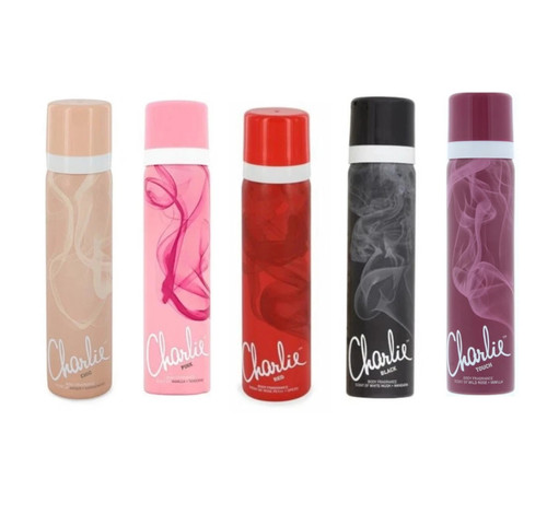 Charlie body spray 75ml mix - 75ml,