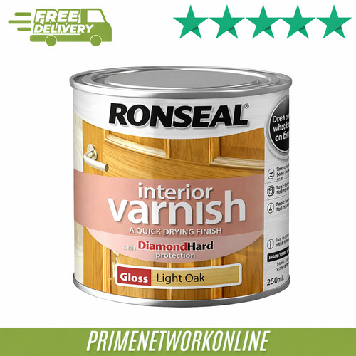 Ronseal interior varnish gloss - ronseal,