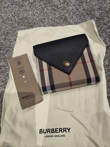 Burberry men leather wallet - men's,