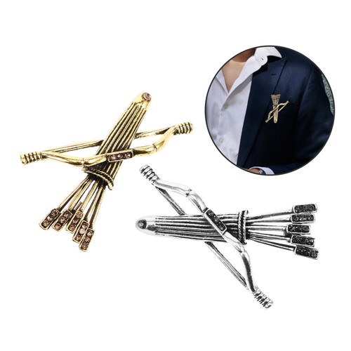 2pcs vintage men brooch - vintage,