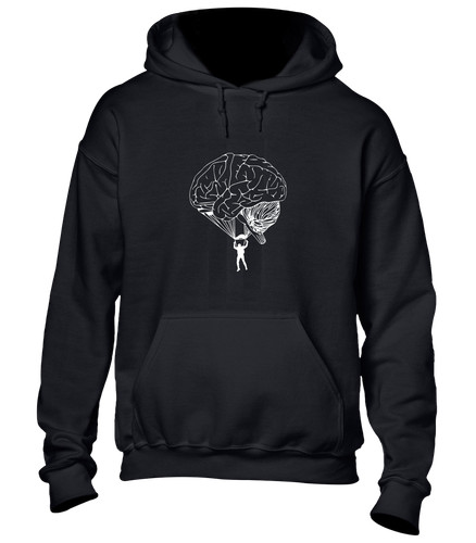 Brain skydiving parachute - brain,