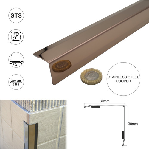 30x30 stainless steel angle