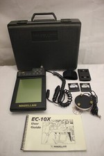 MAGELLAN EC-10X PORTABLE AVIATION AIRCRAFT GPS NAVIGATION MOVING MAP RECEIVER