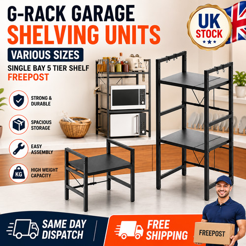 Rack garage shelving units - garage,