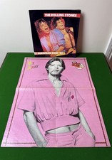 The Rolling Stones European Tour 1982 Programme & Mick Jagger Poster ￼￼￼
