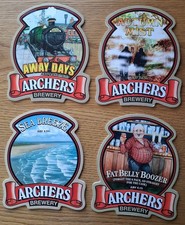4 x PUMP CLIPS - ARCHERS